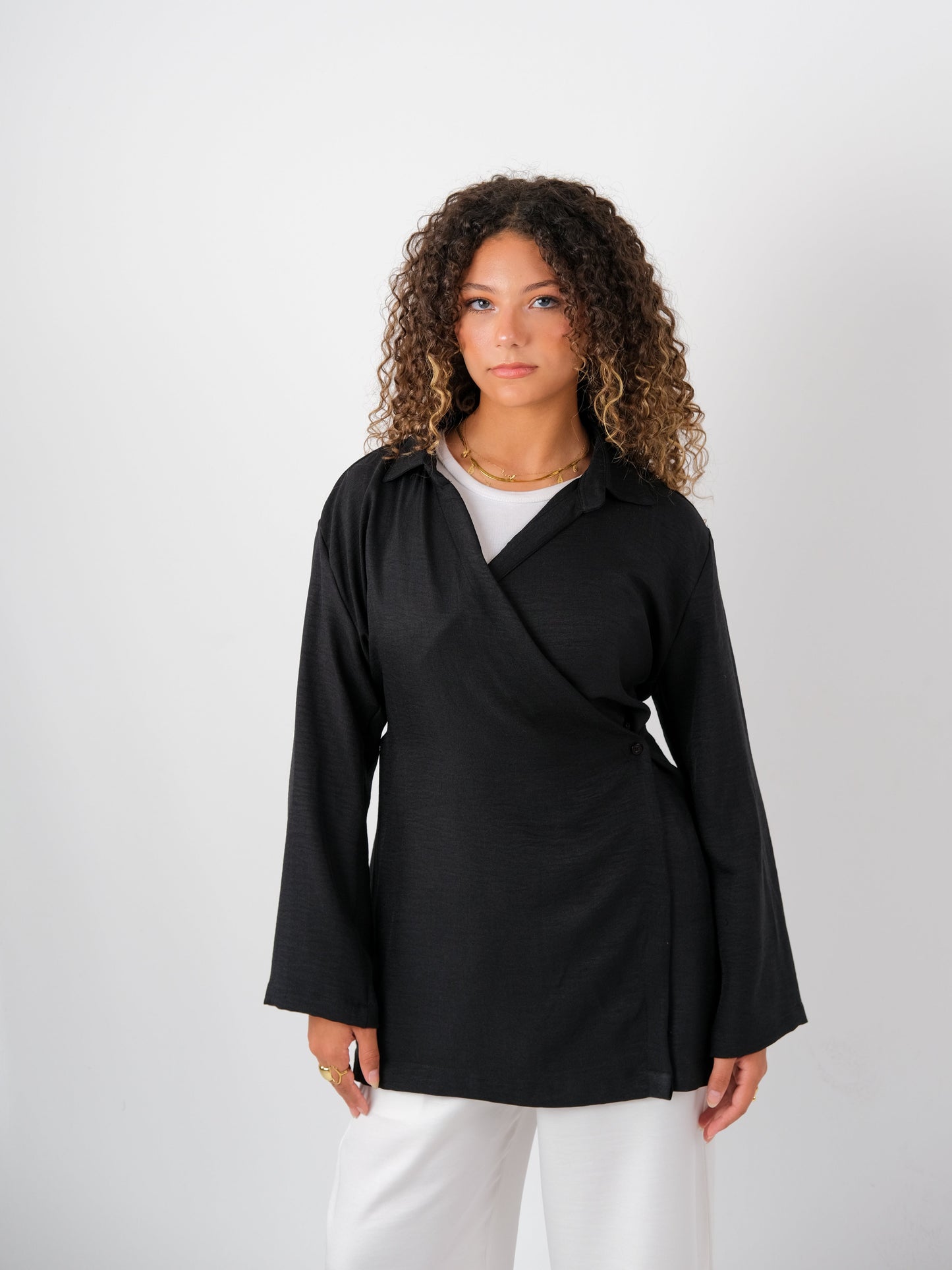 Linen Tonic Top