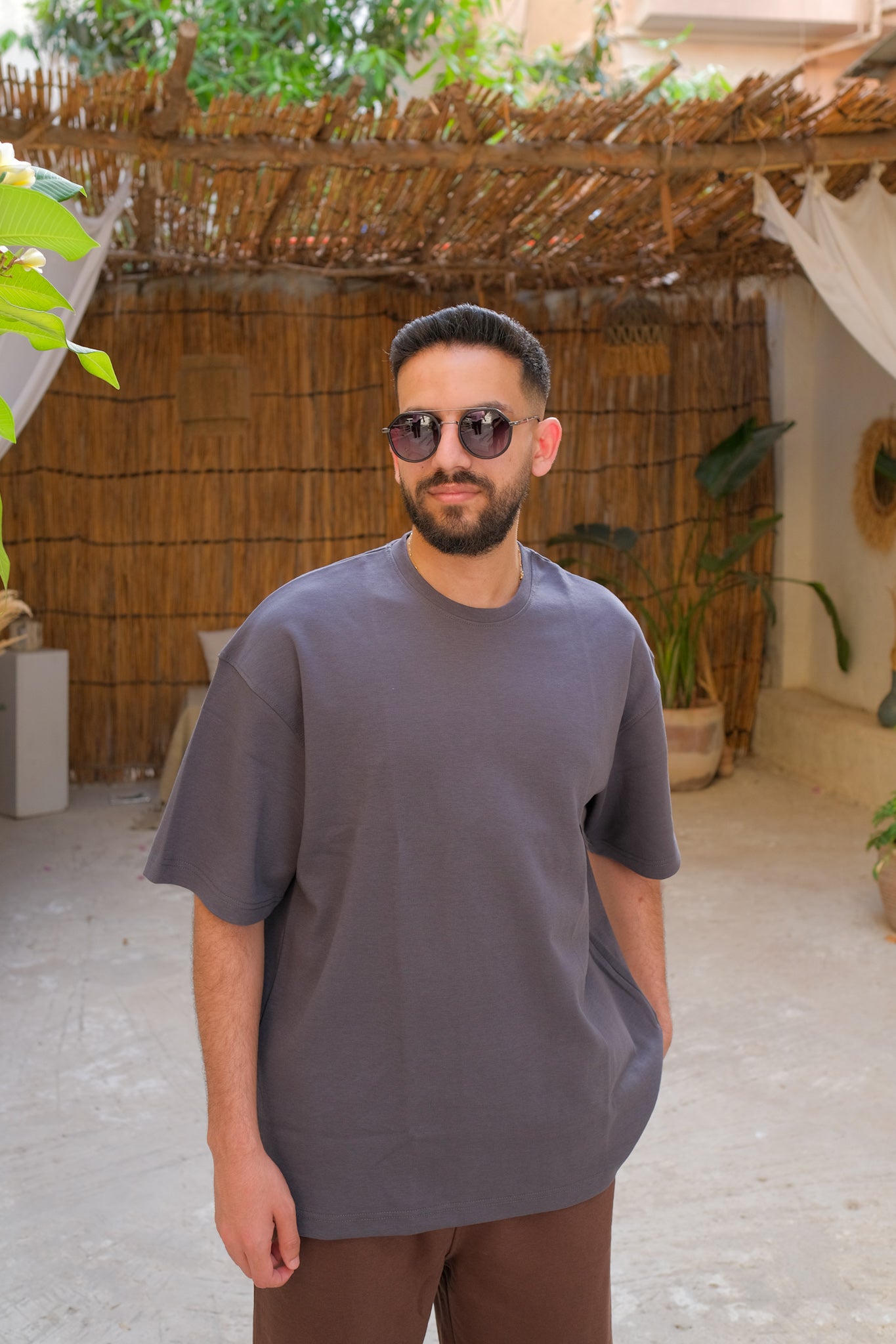 Oversized Heavyweight Cotton Tee