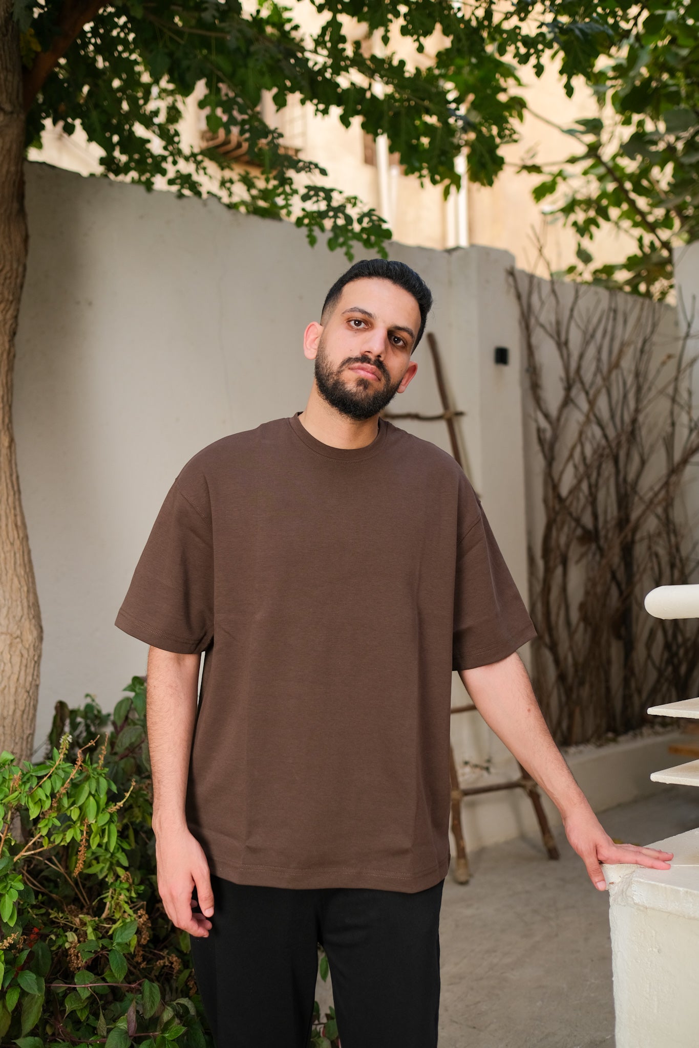 Oversized Heavyweight Cotton Tee