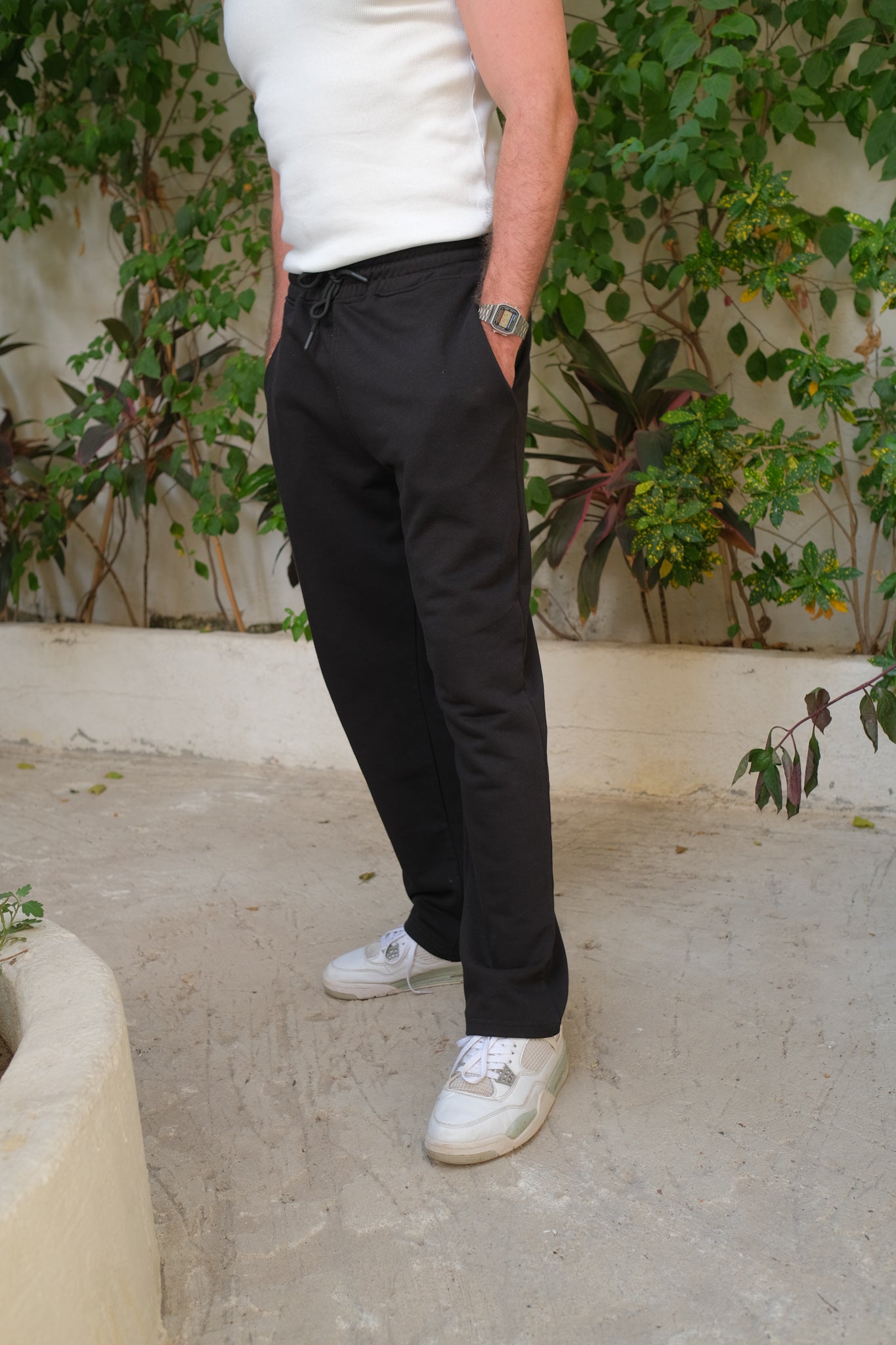 Milton straight pants- 100% cotton