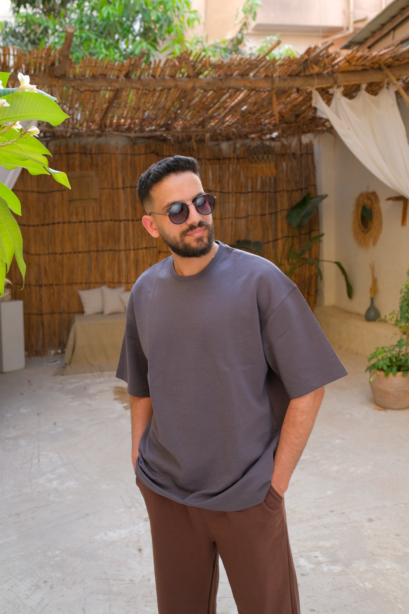 Oversized Heavyweight Cotton Tee