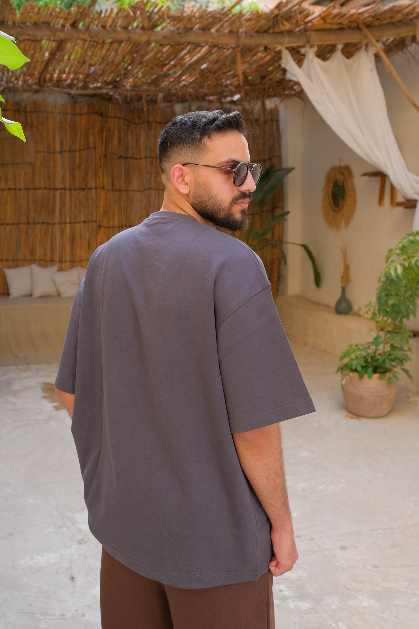 Oversized Heavyweight Cotton Tee