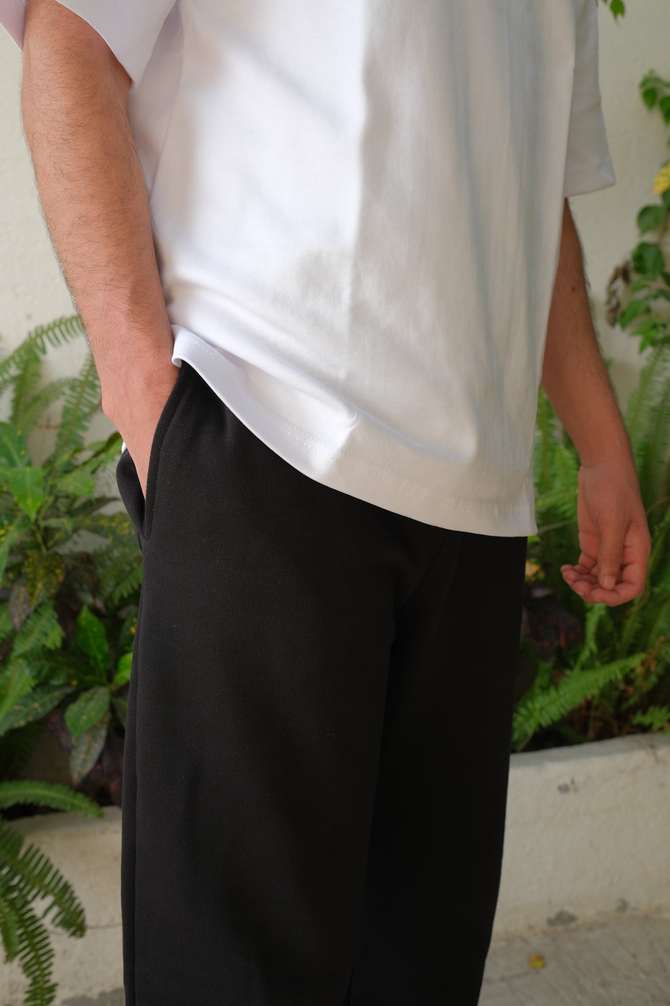 Milton straight pants- 100% cotton