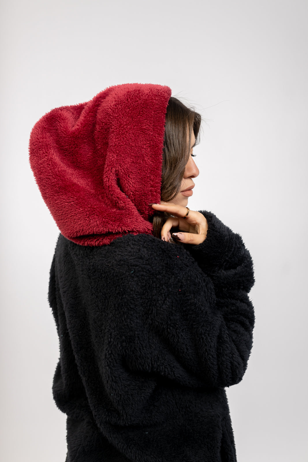 Unisex Faux Fur Hoodies