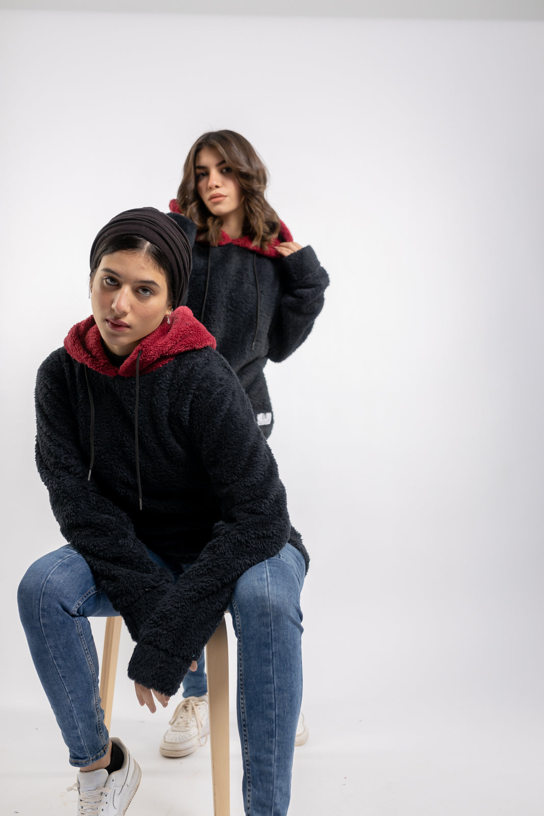 Unisex Faux Fur Hoodies