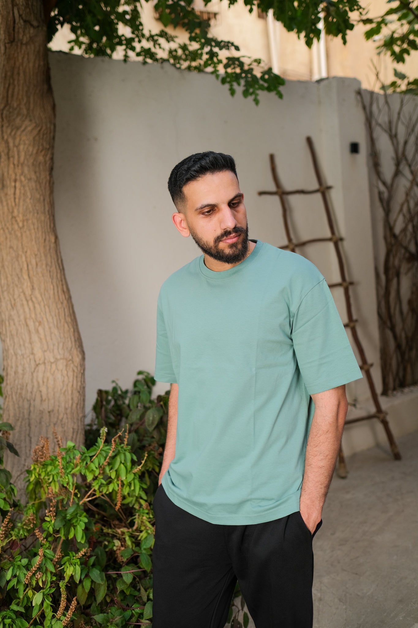 100% Cotton Oversized Tee – Lightweight