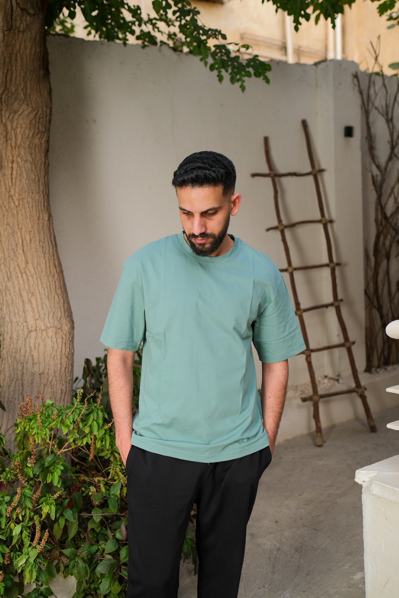 100% Cotton Oversized Tee – Lightweight