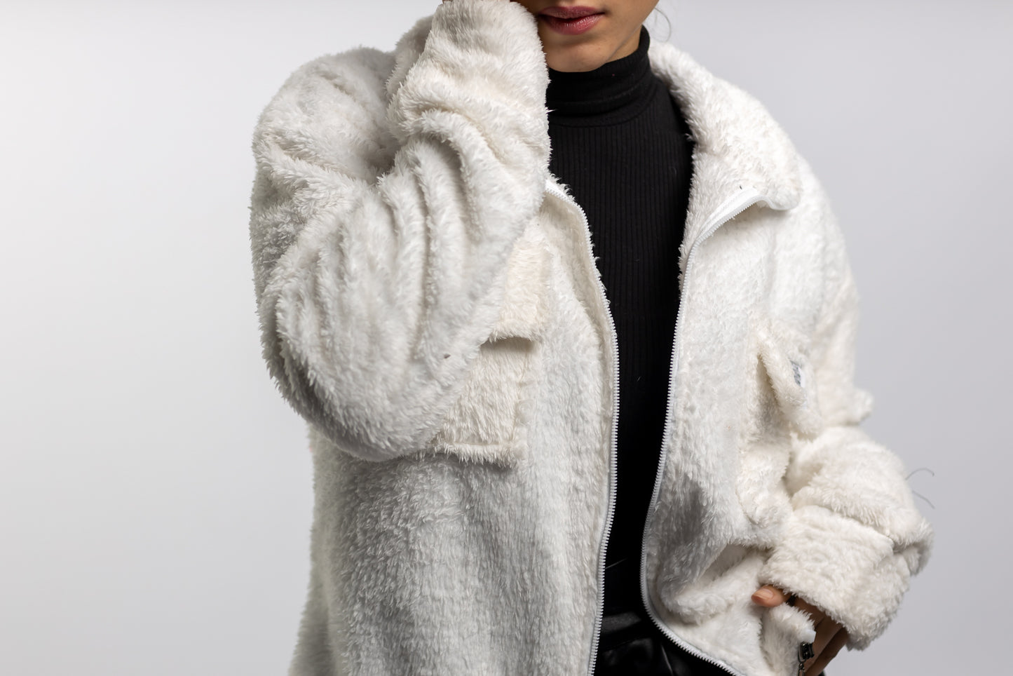 White Fur Jacket