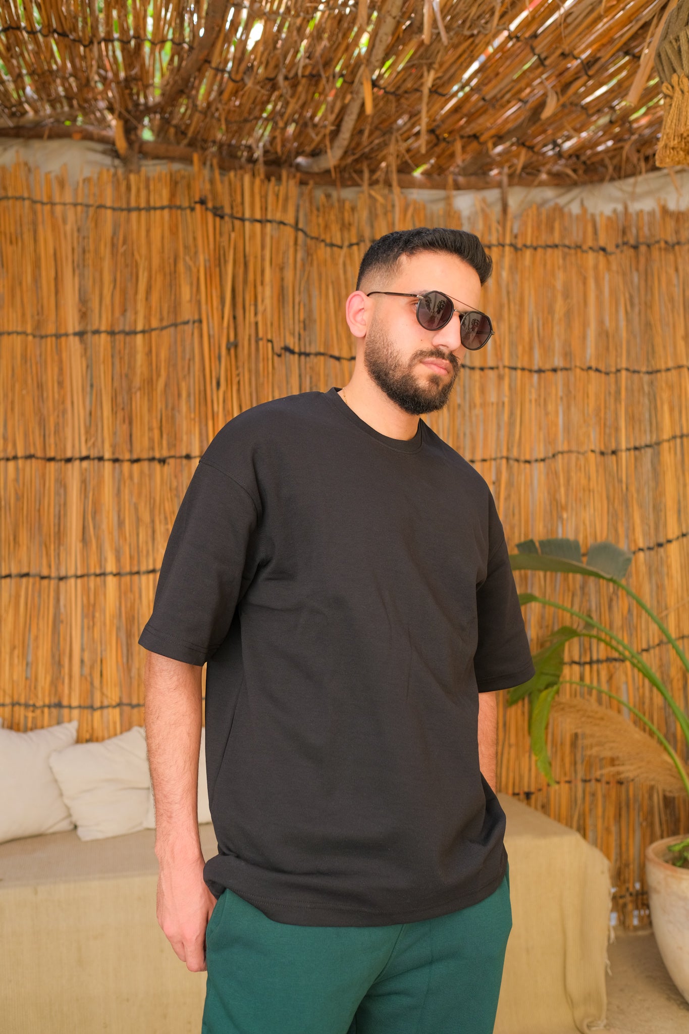 Oversized Heavyweight Cotton Tee