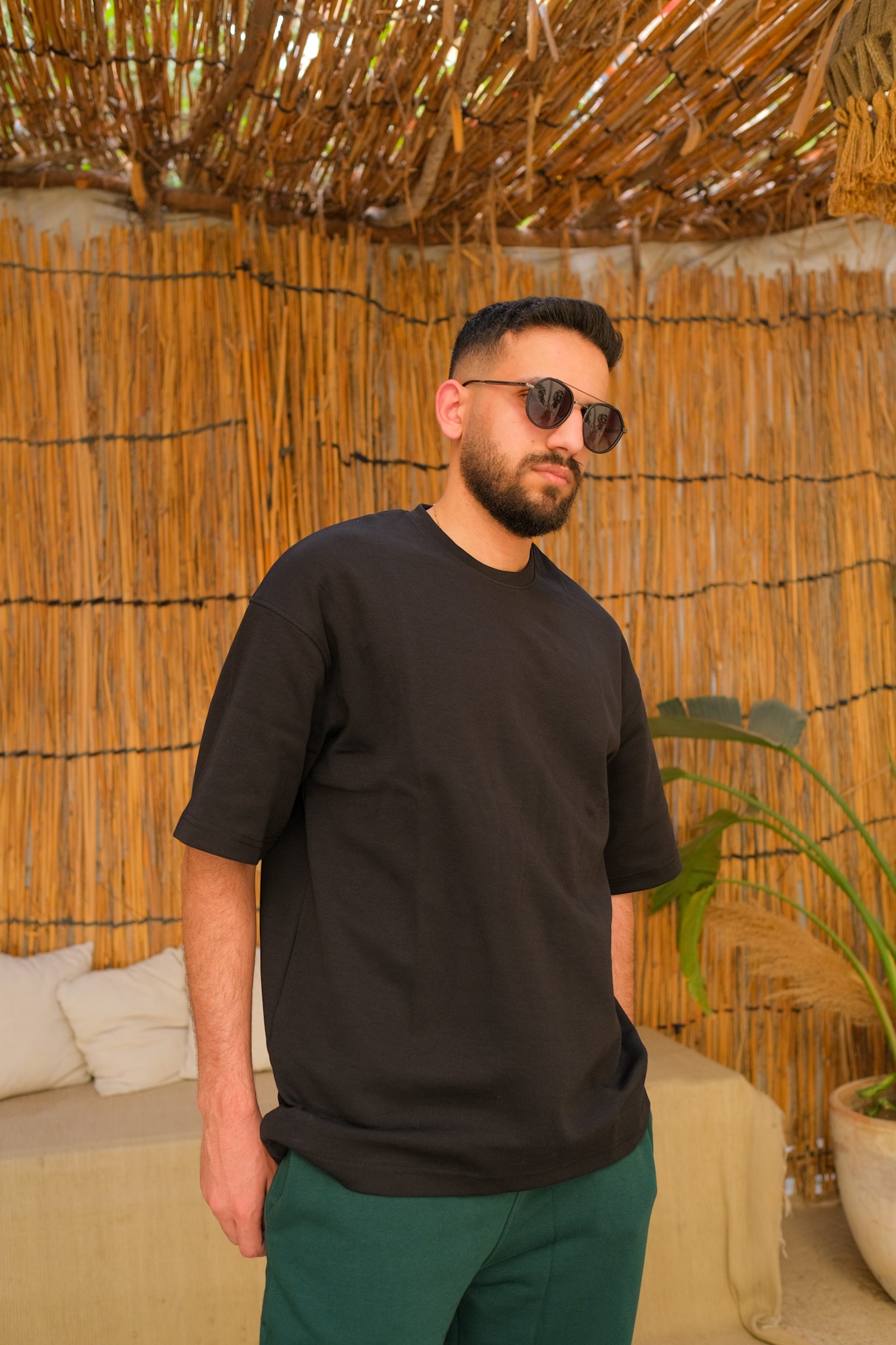 Oversized Heavyweight Cotton Tee