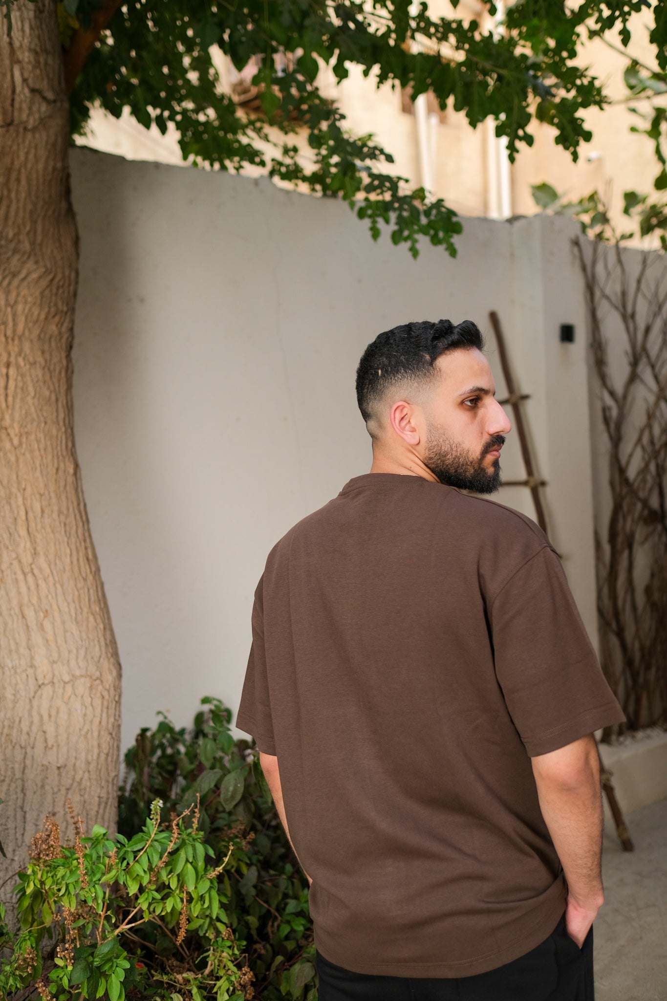 Oversized Heavyweight Cotton Tee