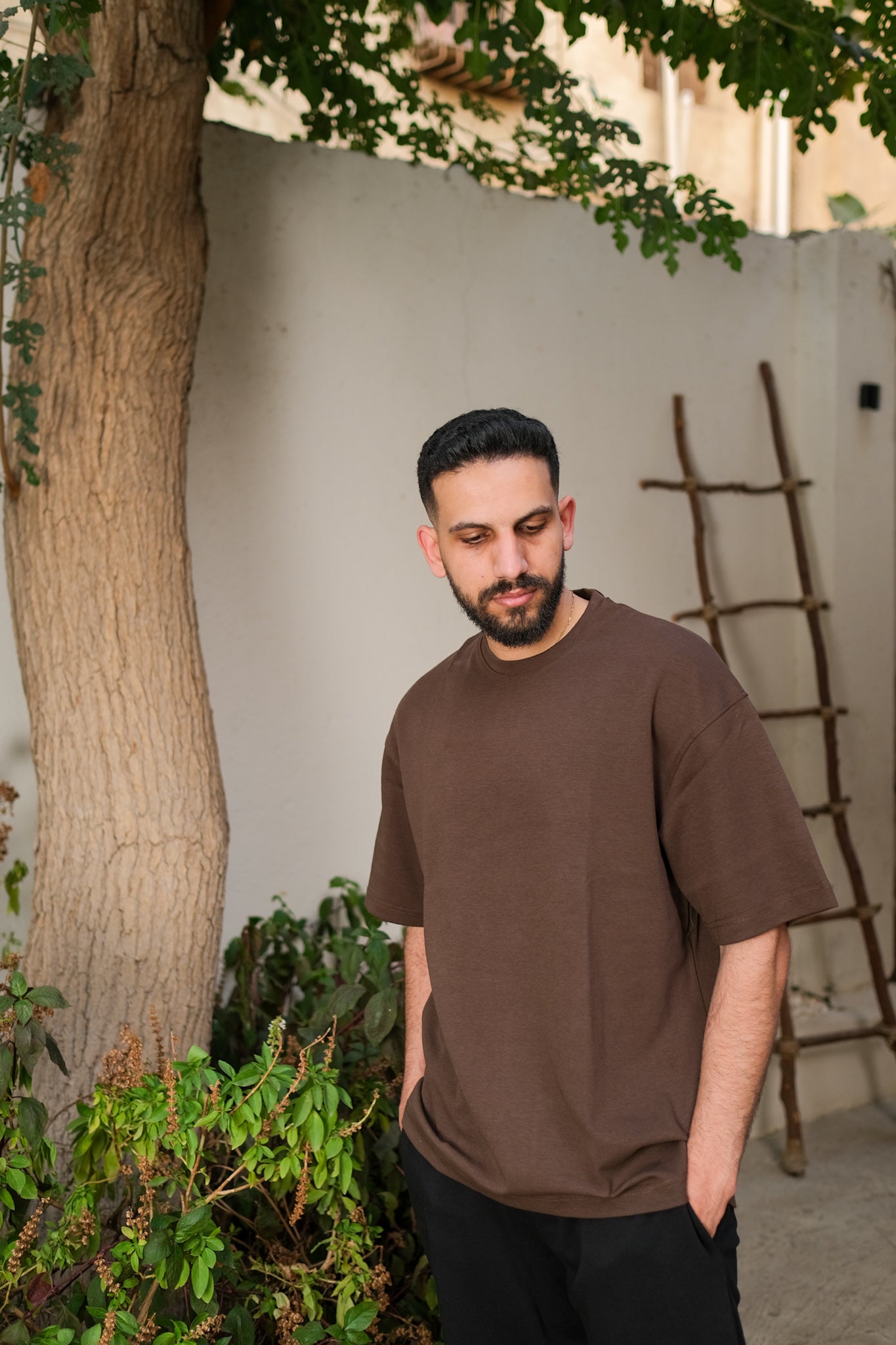 Oversized Heavyweight Cotton Tee