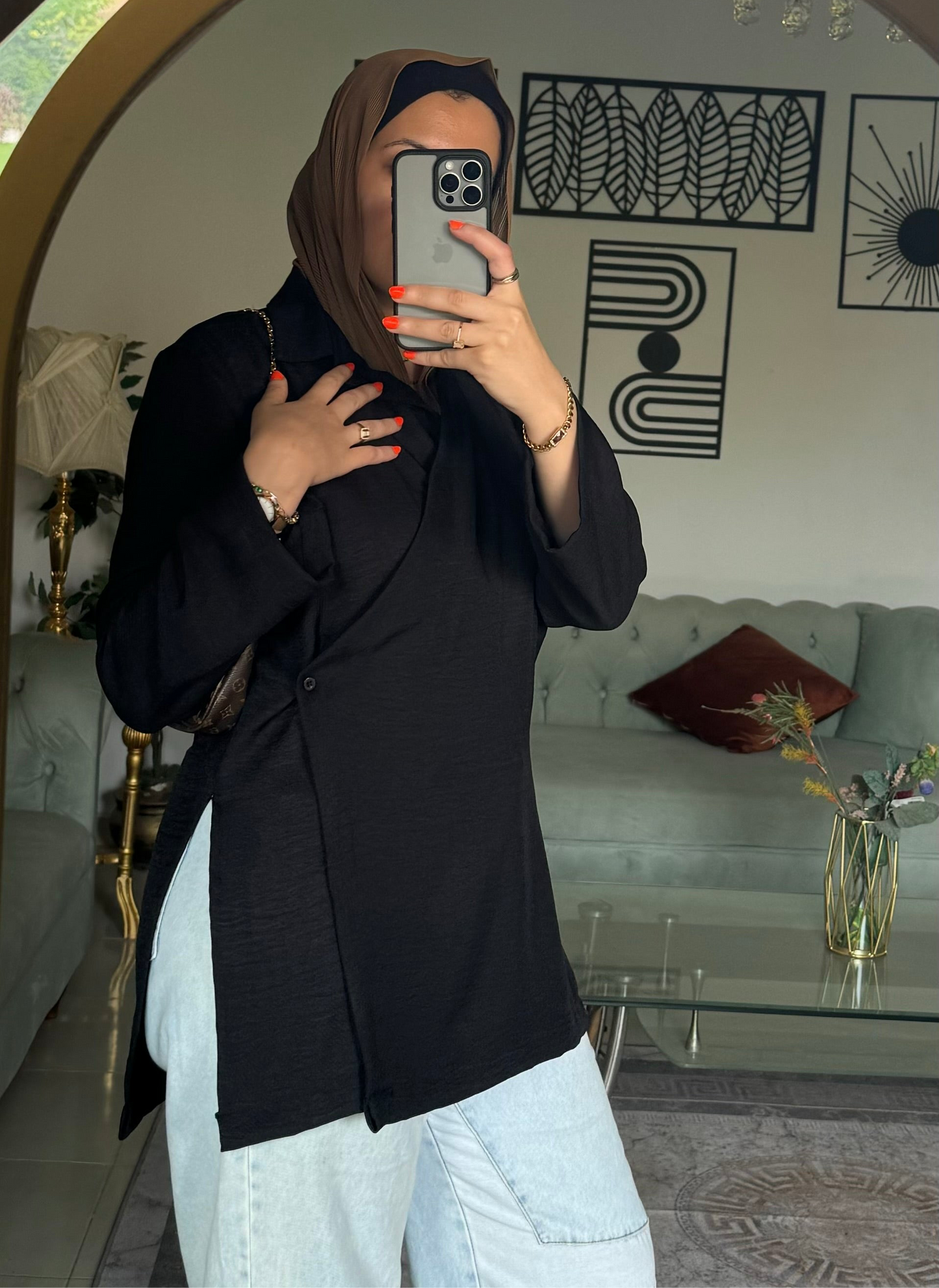 Linen Tonic Top