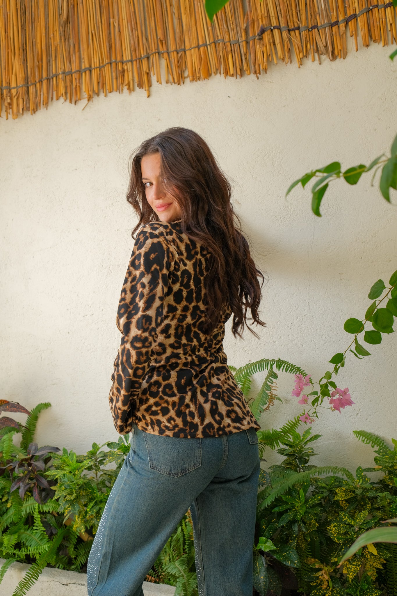 🐆 Leopard Print Blouse