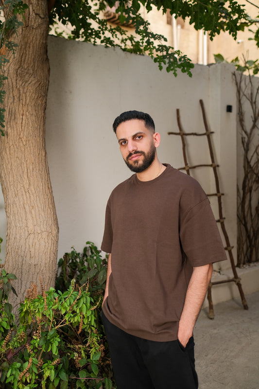 Oversized Heavyweight Cotton Tee
