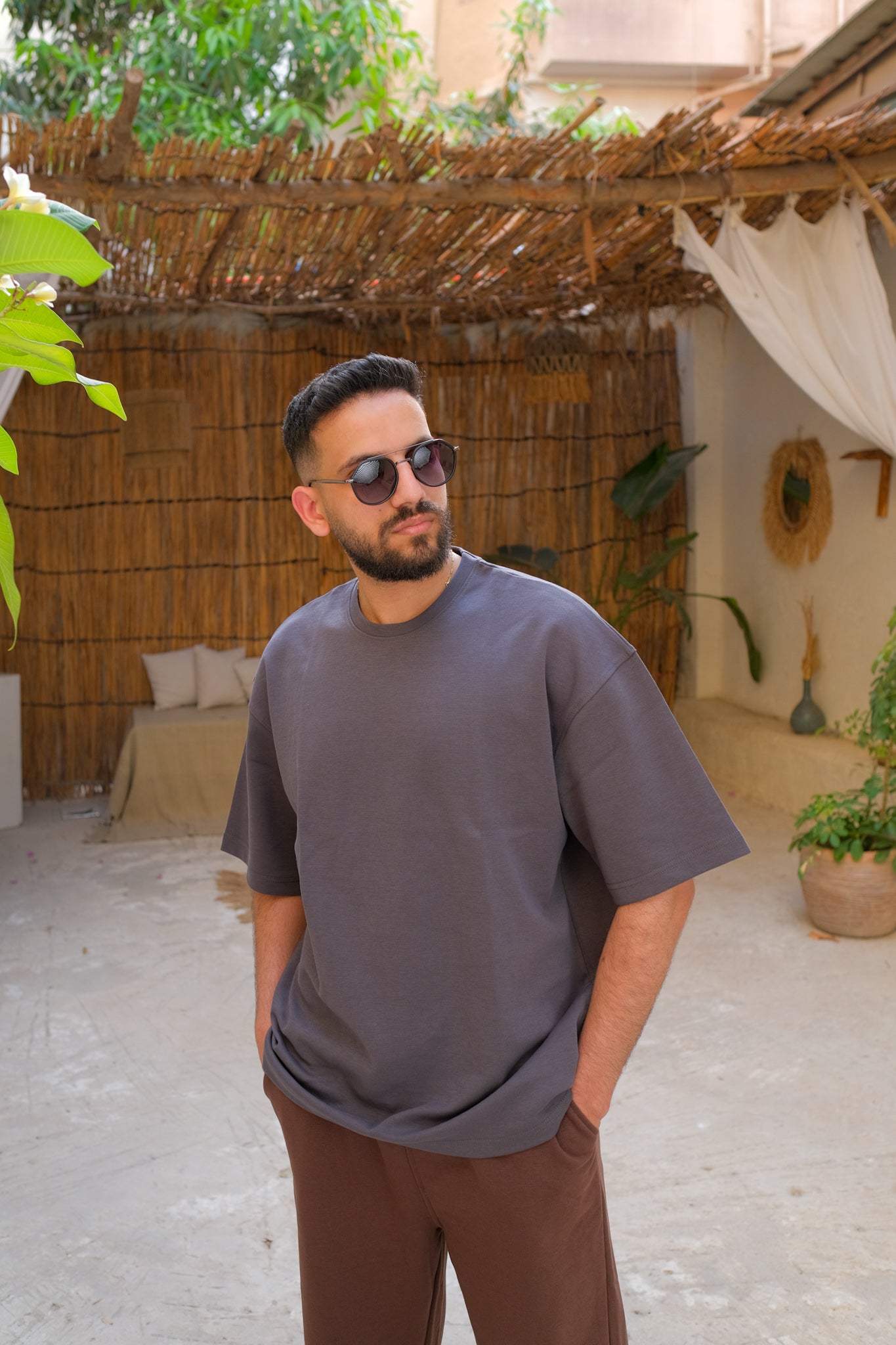 Oversized Heavyweight Cotton Tee