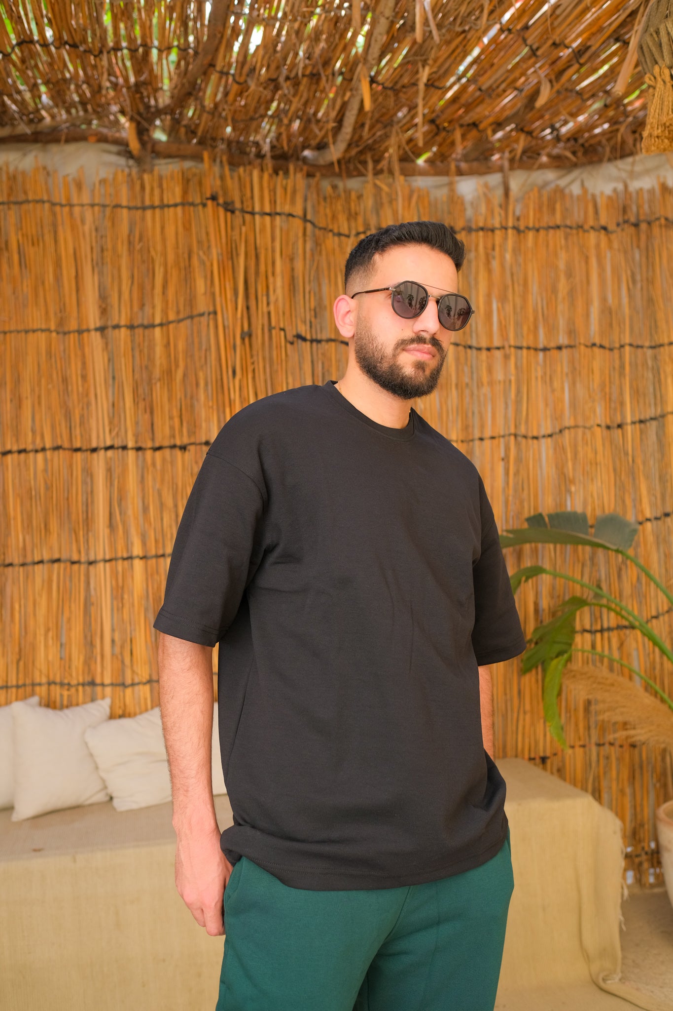 Oversized Heavyweight Cotton Tee