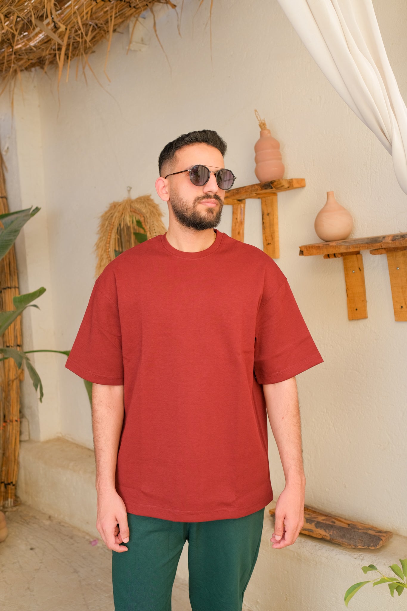 Oversized Heavyweight Cotton Tee
