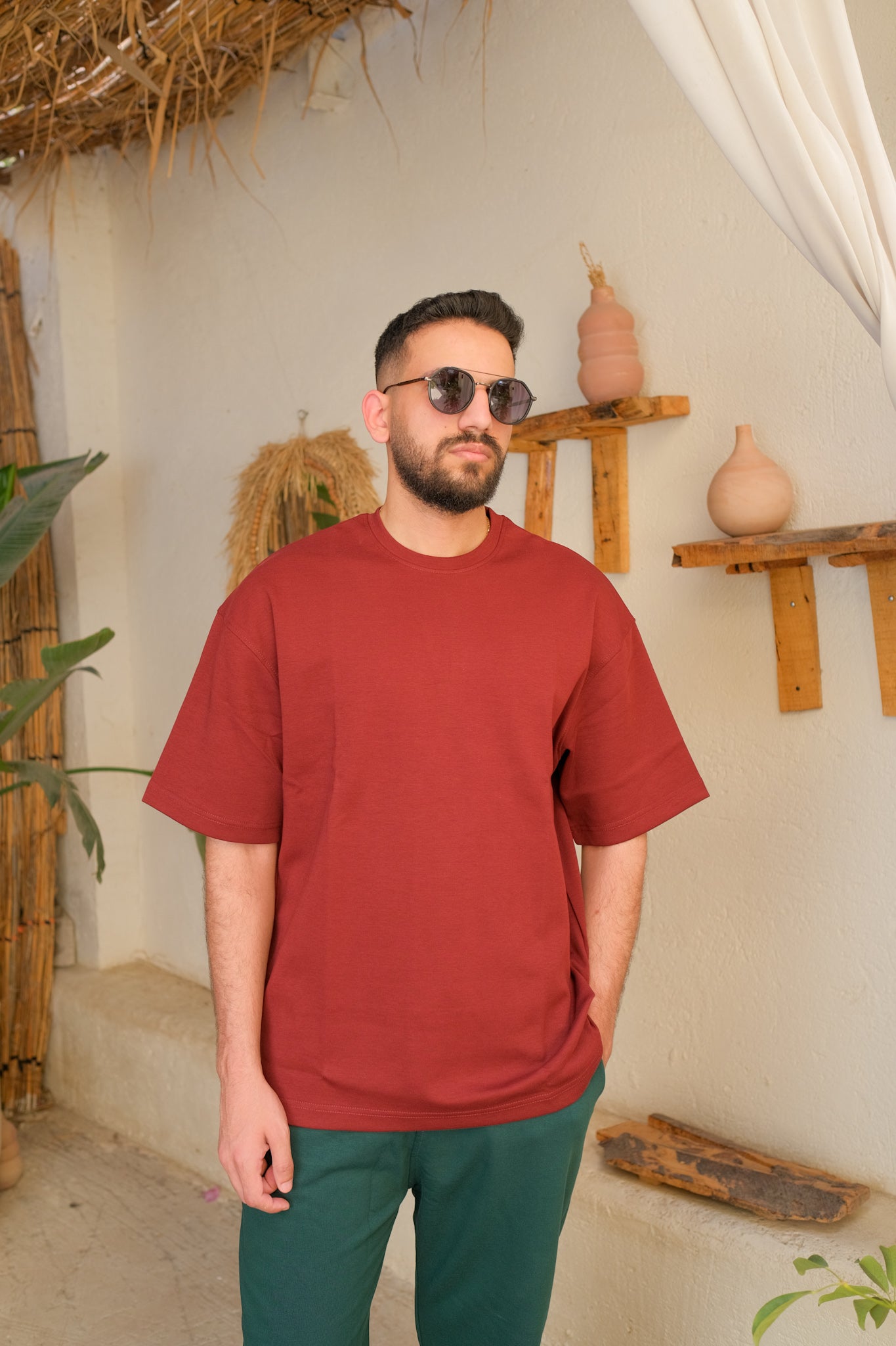 Oversized Heavyweight Cotton Tee