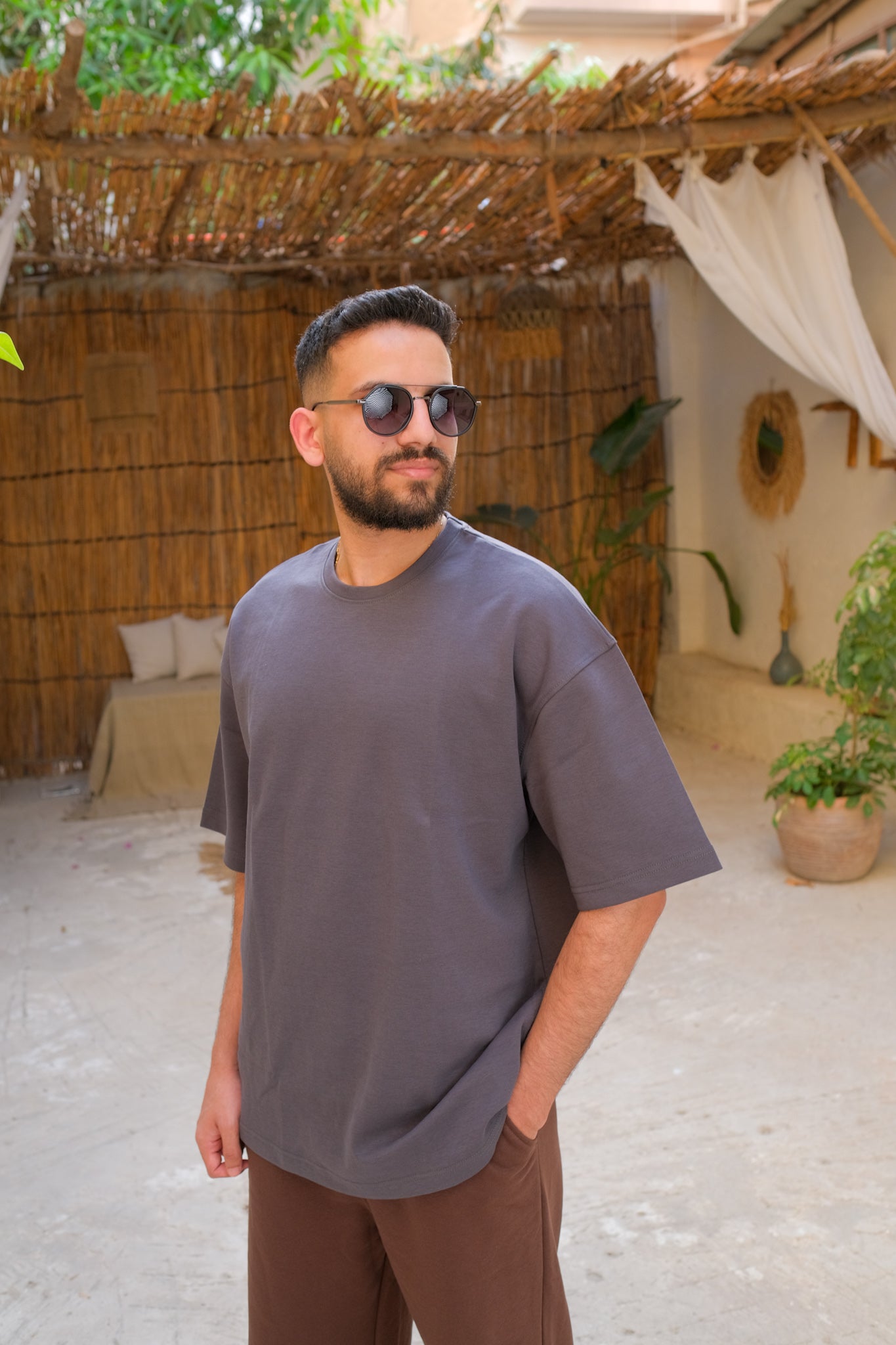 Oversized Heavyweight Cotton Tee