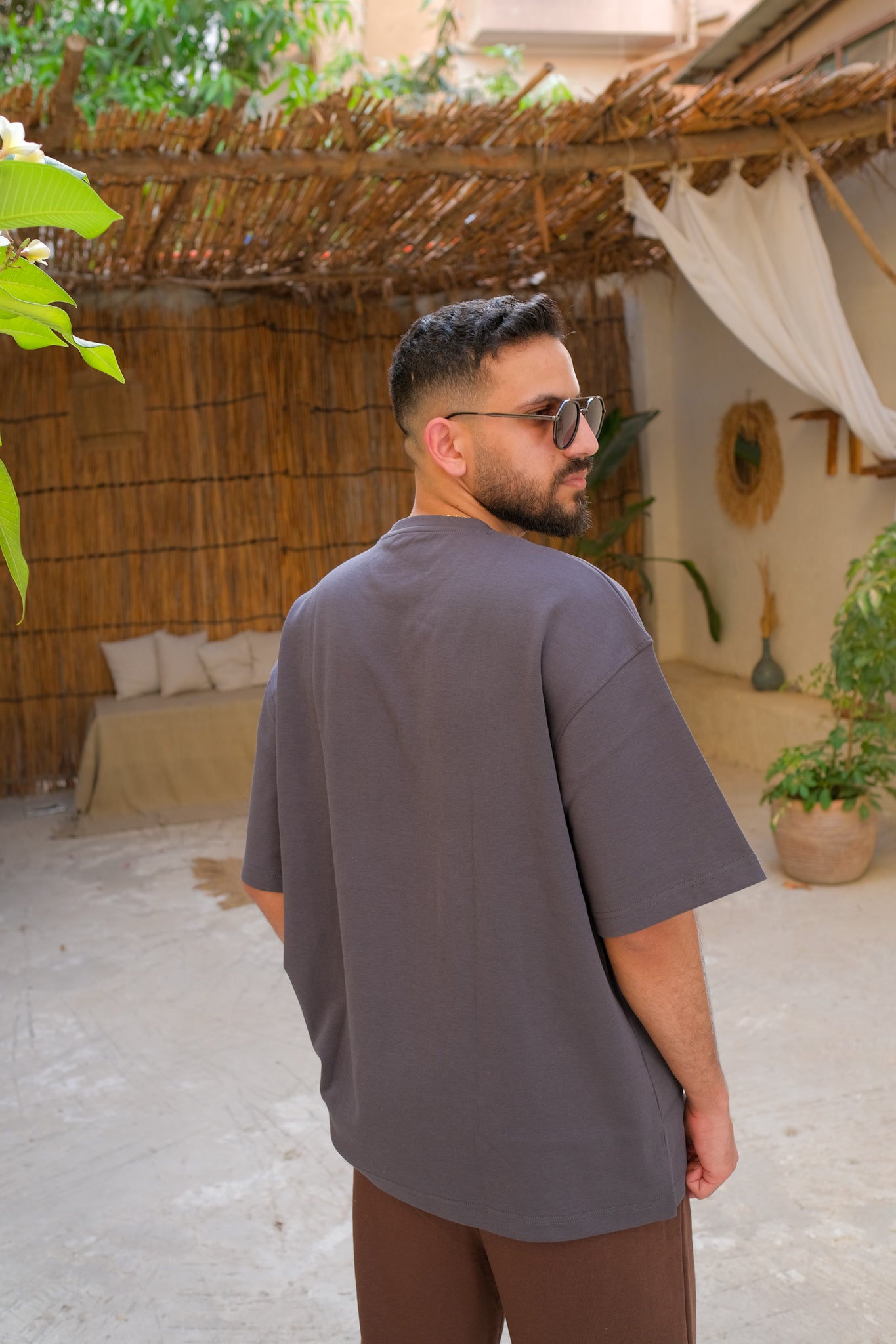 Oversized Heavyweight Cotton Tee