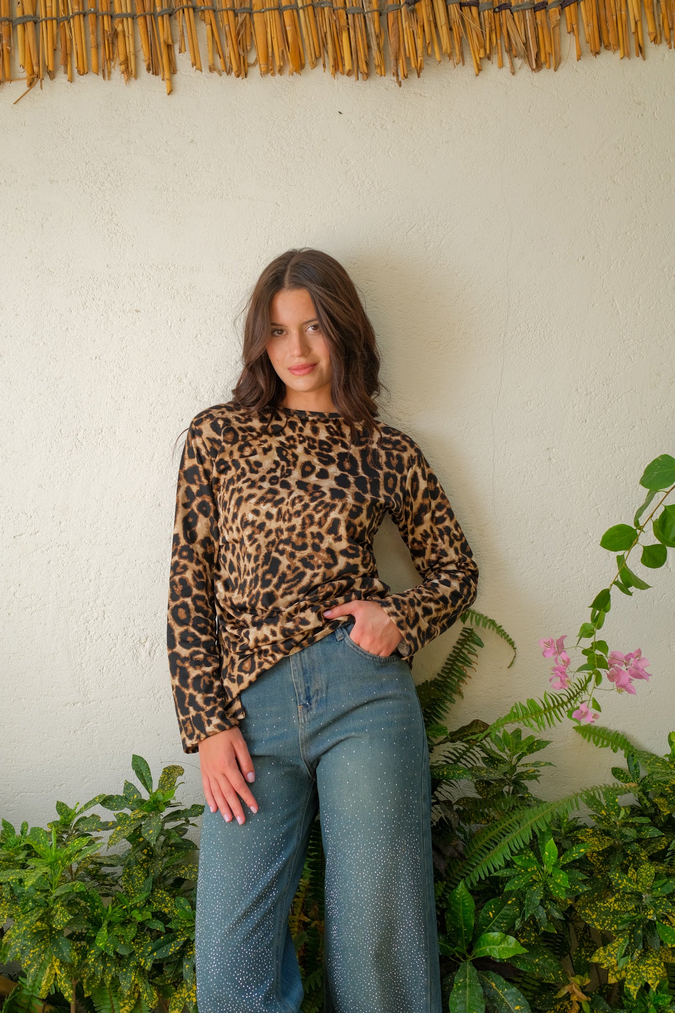 🐆 Leopard Print Blouse
