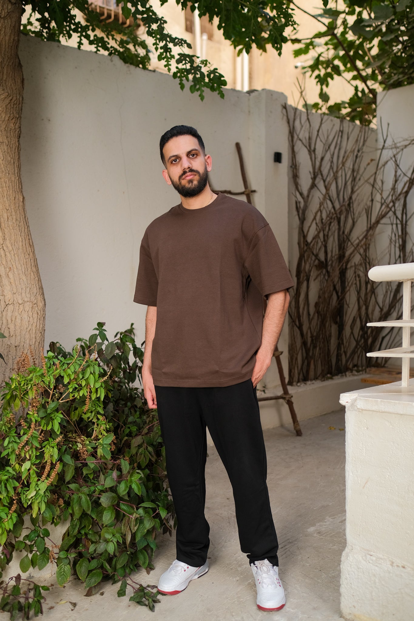 Milton straight pants- 100% cotton