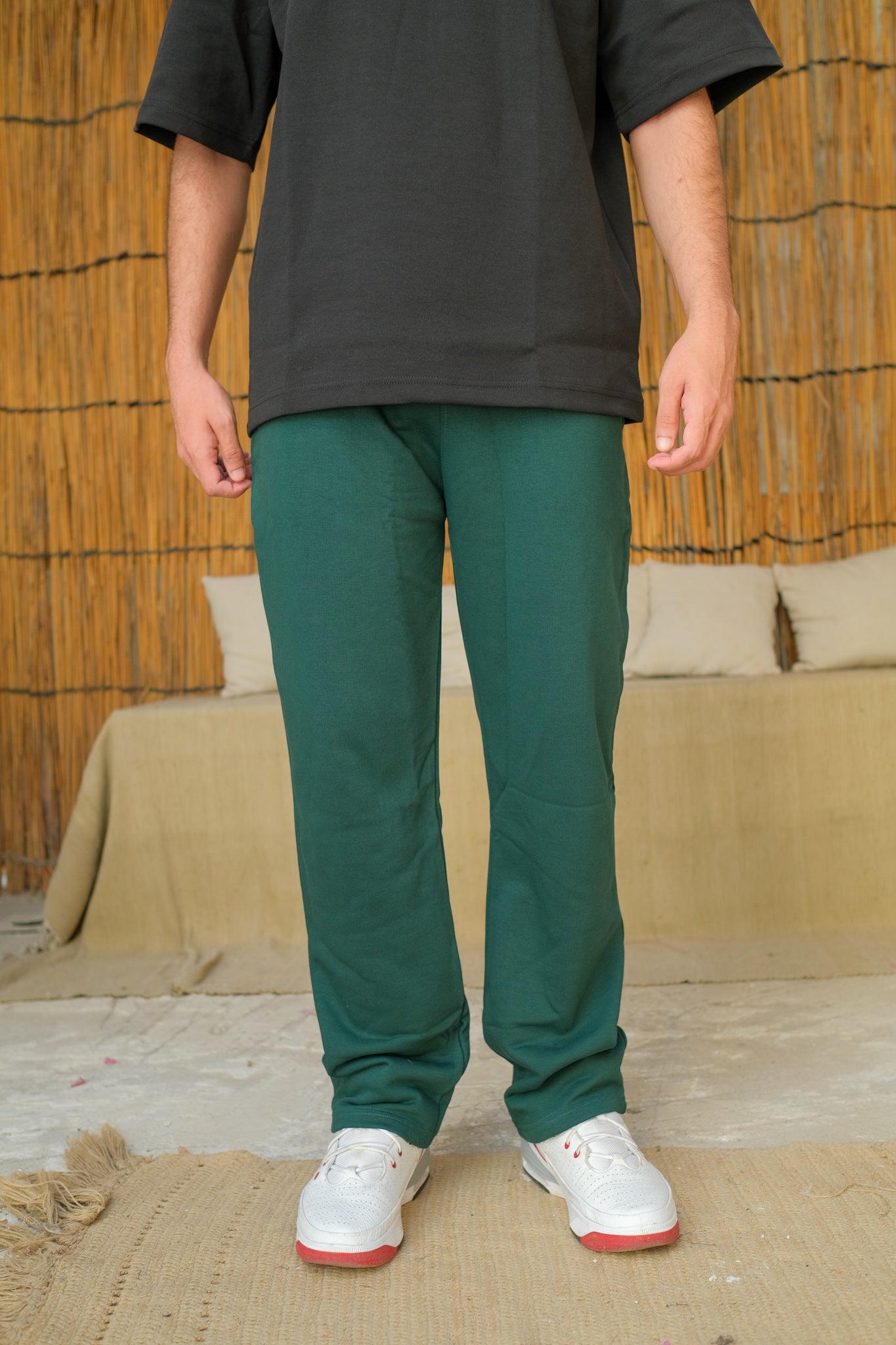 Milton straight pants- 100% cotton