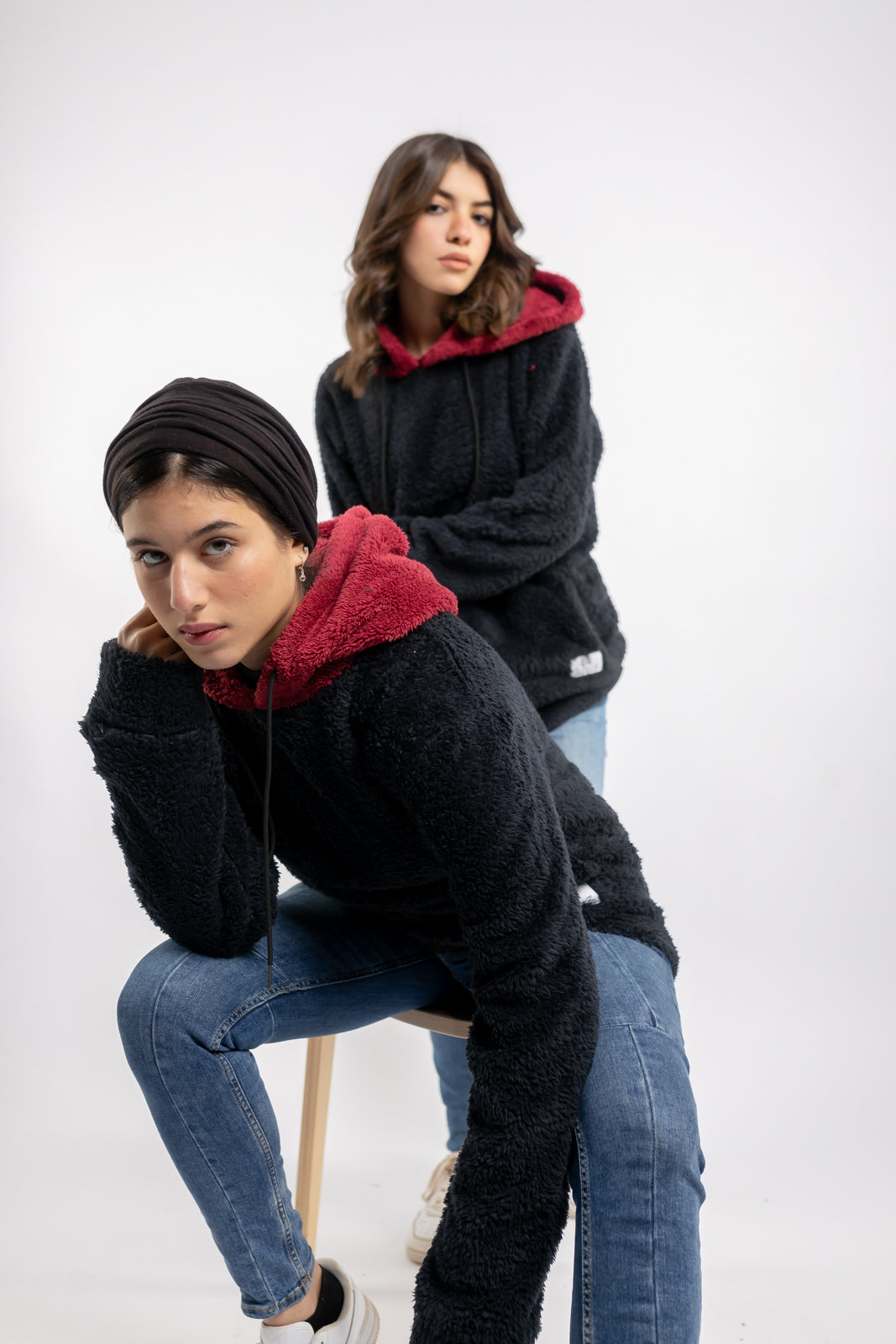 Unisex Faux Fur Hoodies