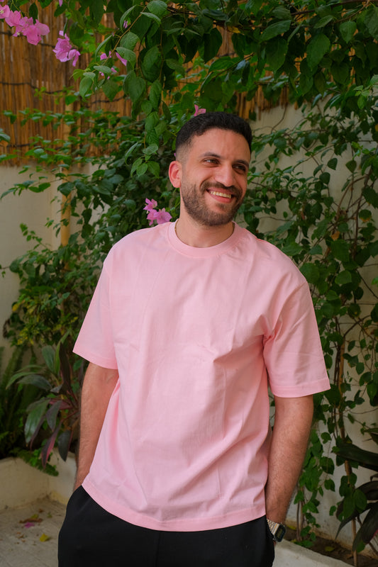 100% Cotton Oversized Tee – Lightweight