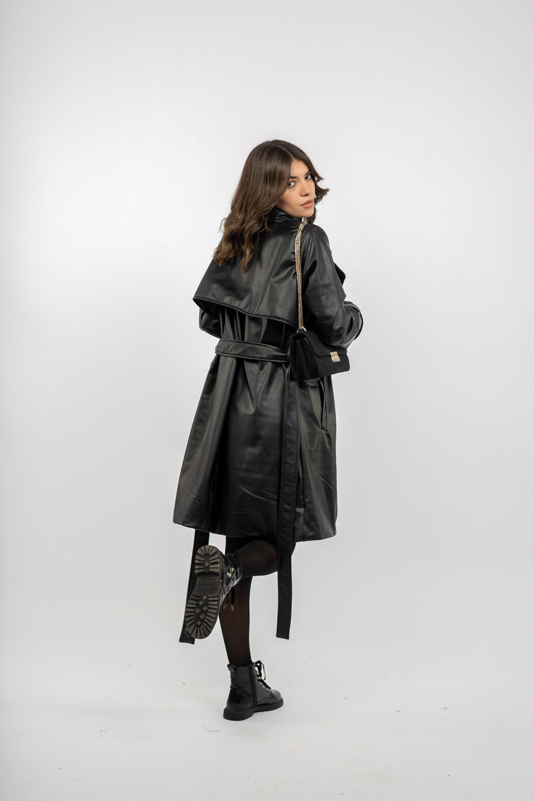 Leather Coat