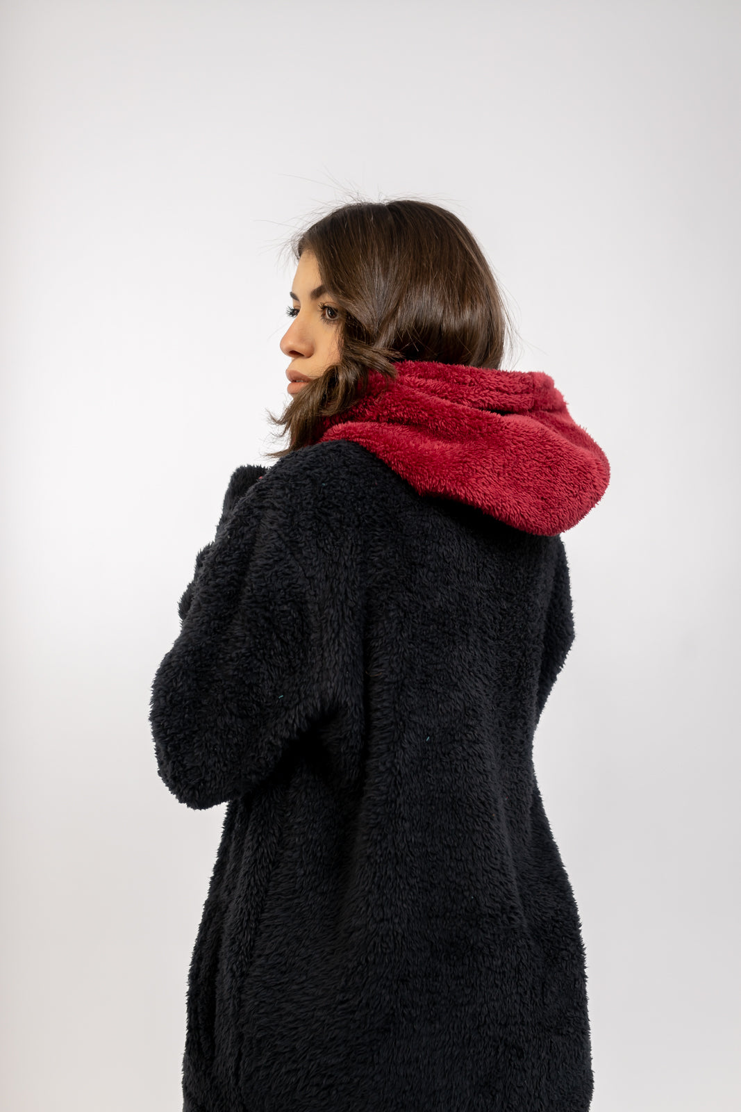 Unisex Faux Fur Hoodies