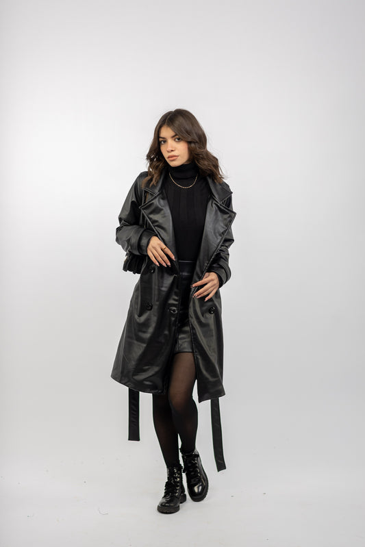 Leather Coat