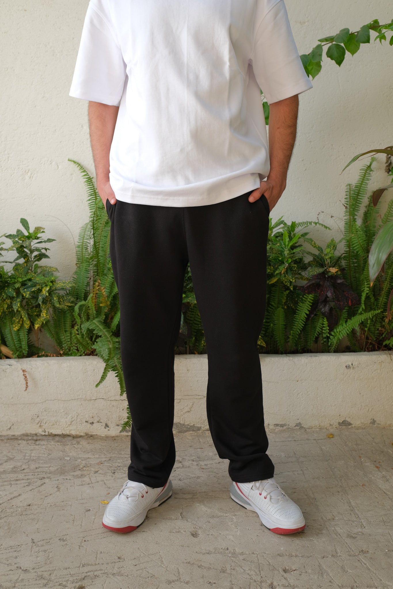 Milton straight pants- 100% cotton