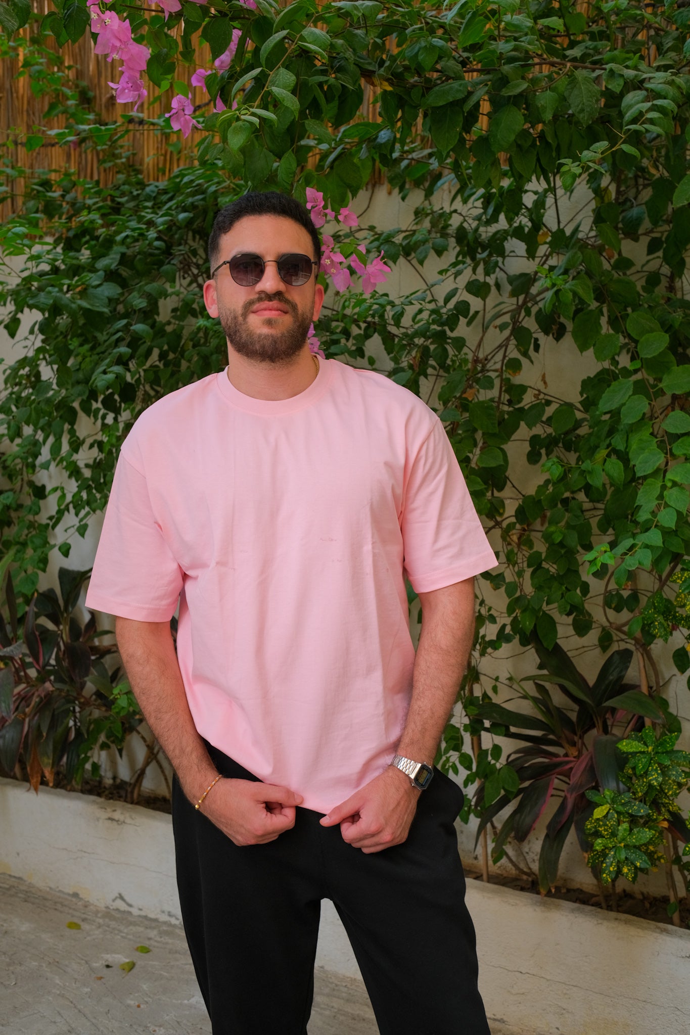 100% Cotton Oversized Tee – Lightweight
