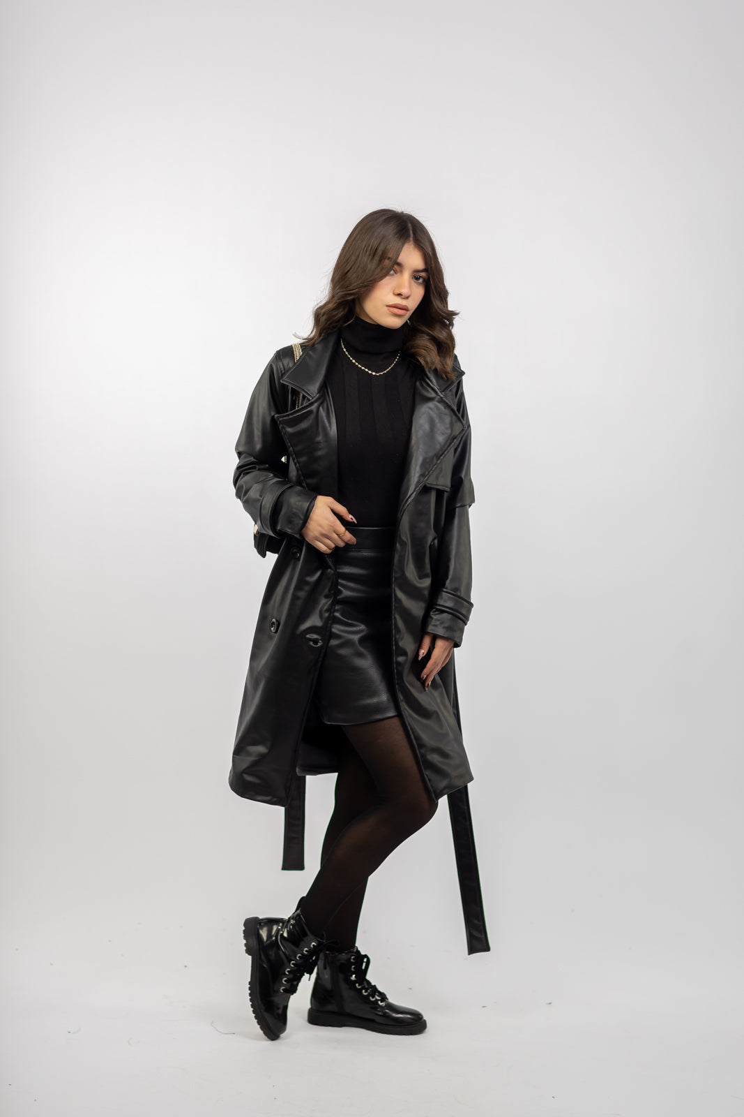 Leather Coat