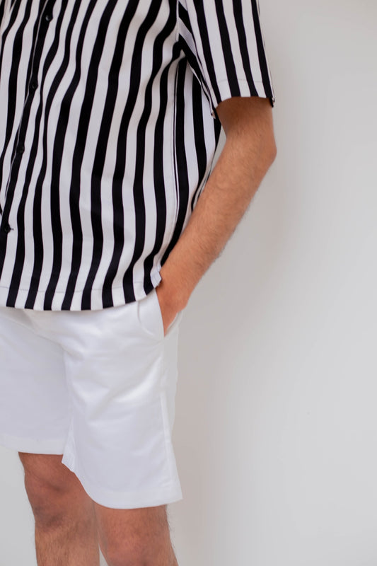 Black & white stripe shirt