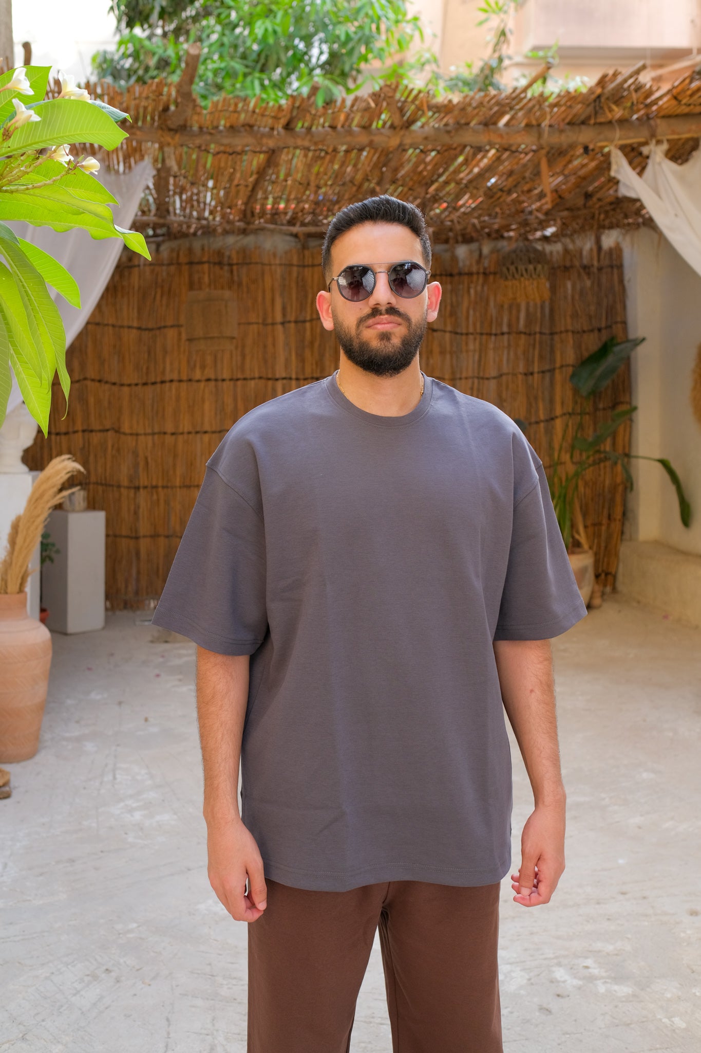 Oversized Heavyweight Cotton Tee