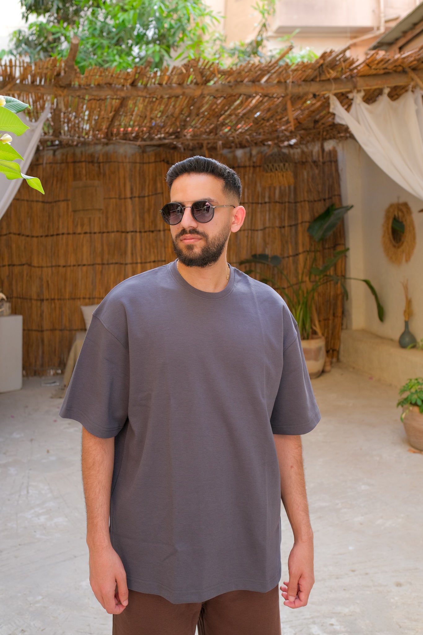 Oversized Heavyweight Cotton Tee