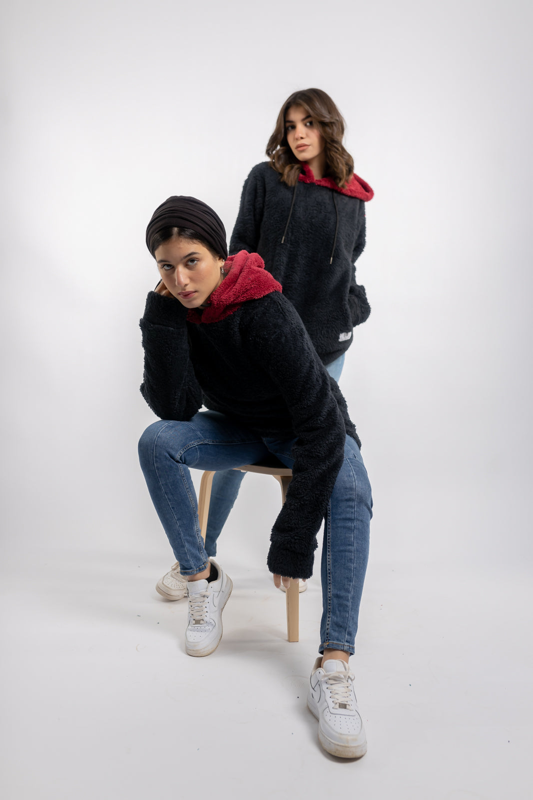 Unisex Faux Fur Hoodies