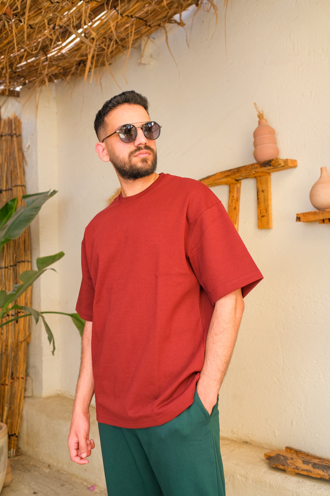 Oversized Heavyweight Cotton Tee