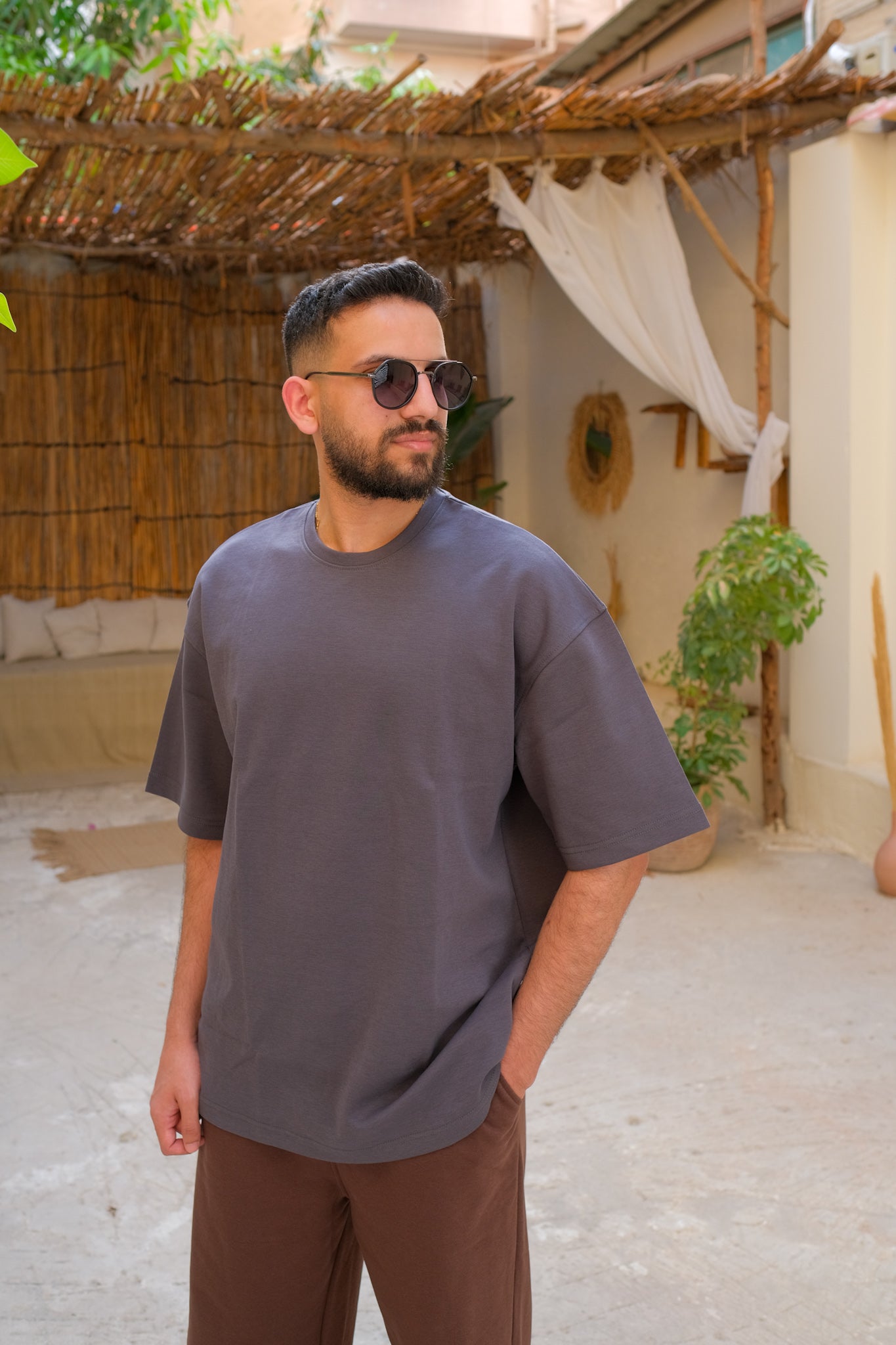 Oversized Heavyweight Cotton Tee
